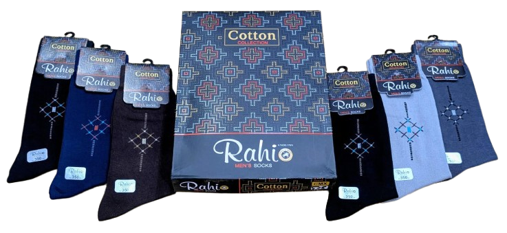 RAHI, Men’s Cotton Socks. (CMX)